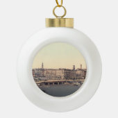 Hamburg Alsterarkaden Deutschland Alster Duitsland Keramische Bal Ornament (Voorkant)