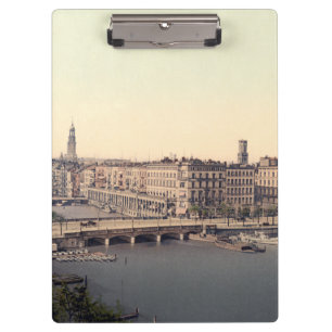 Hamburg Alsterarkaden Deutschland Alster Duitsland Klembord