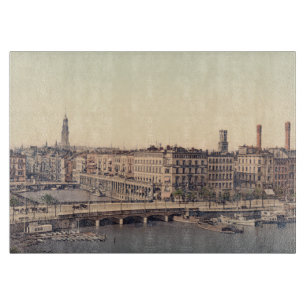Hamburg Alsterarkaden Deutschland Alster Duitsland Snijplank