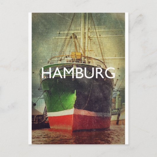 Hamburg Briefkaart (Voorkant)