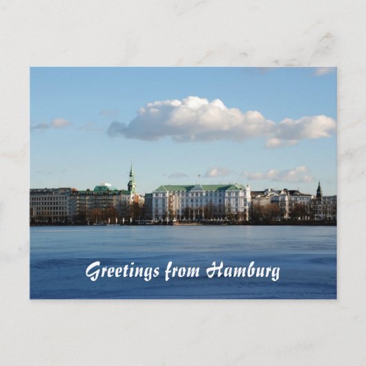 Hamburg Briefkaart (Voorkant)