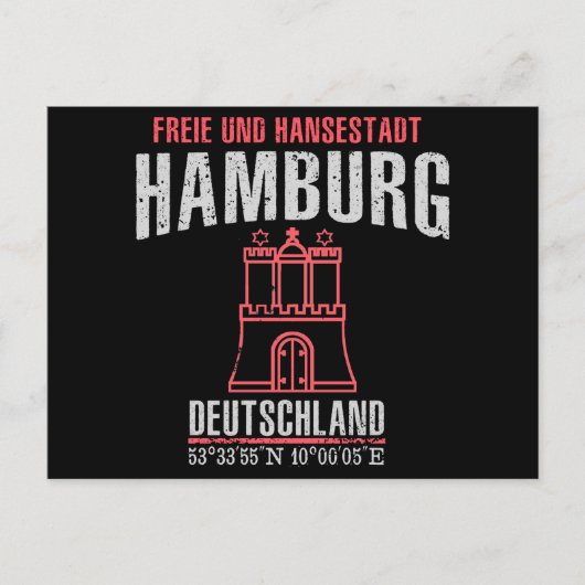 Hamburg Briefkaart (Voorkant)