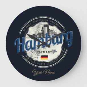 Hamburg City Duitsland souvenir Grote Klok