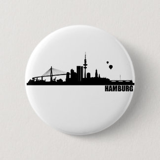 Hamburg City Ronde Button 5,7 Cm