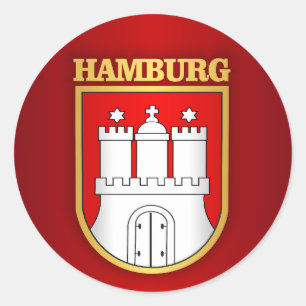 Hamburg COA Ronde Sticker