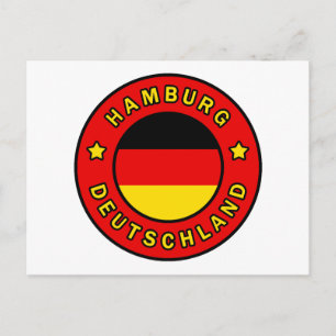 Hamburg Deutschland Briefkaart