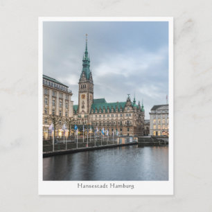 Hamburg Duitsland Briefkaart