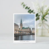 Hamburg Duitsland Briefkaart (Staand voorkant)