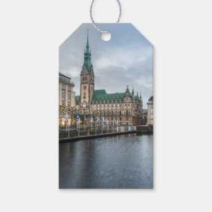 Hamburg Duitsland Cadeaulabel