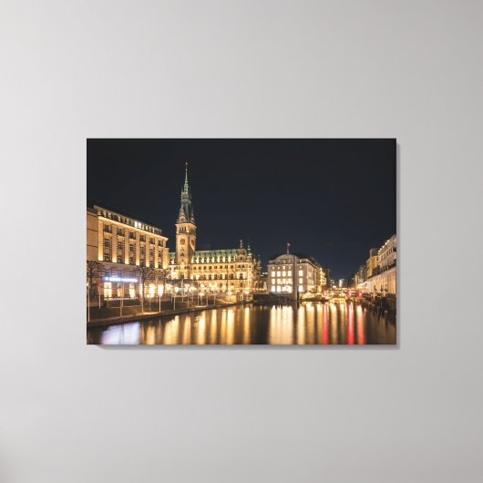 Hamburg Duitsland Canvas Print (Voorkant)