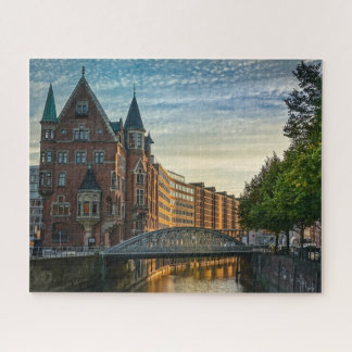 Hamburg, Duitsland City Uitzicht Legpuzzel