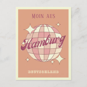 Hamburg Duitsland Deutschland Retro  Briefkaart