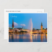 Hamburg Duitsland Elbphilharmonie Reizen Briefkaart (Voorkant / Achterkant)