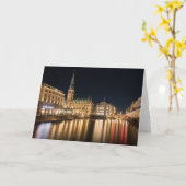 Hamburg Duitsland Kaart (Gele Bloem)