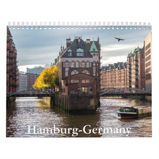 Hamburg-Duitsland kalender (Hoes)