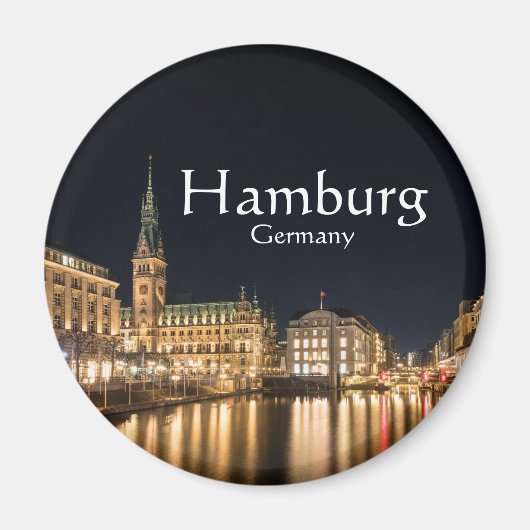 Hamburg Duitsland Magneet (Voorkant)