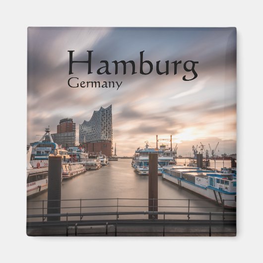 Hamburg Duitsland Magneet (Voorkant)