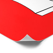 Hamburg, Duitsland Poster (Hoek)