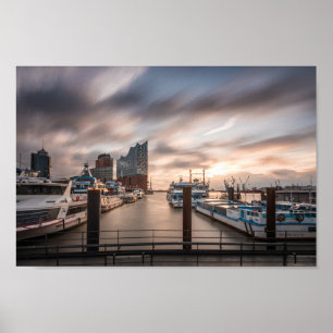 Hamburg Duitsland Poster