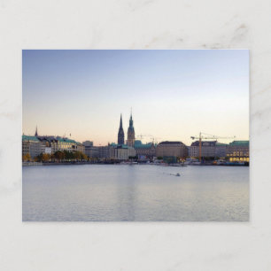 Hamburg Harbour Hafen Hamburger Deutschland Briefkaart