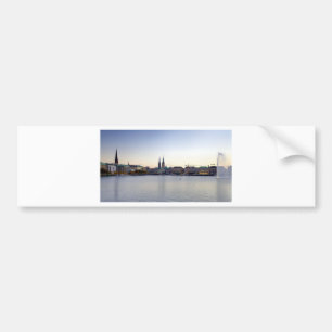 Hamburg Harbour Hafen Hamburger Deutschland Bumpersticker