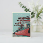 Hamburg - Iconische havenstad Briefkaart (Staand voorkant)