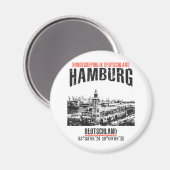 Hamburg Magneet (Voorkant / Achterkant)