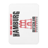 Hamburg Magneet (Verticaal)