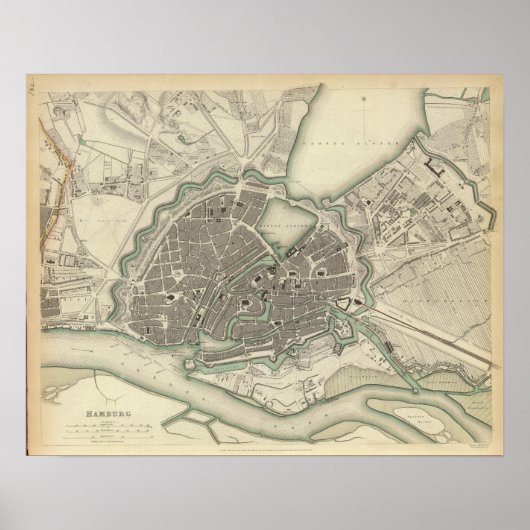 Hamburg Poster (Voorkant)