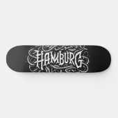 Hamburg Skateboard Deck - Heavy Metal Muziek (Horizontaal)