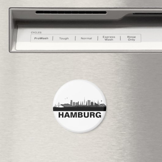 Hamburg Skyline Frigo Aimant (In Situ (Lave-vaisselle))
