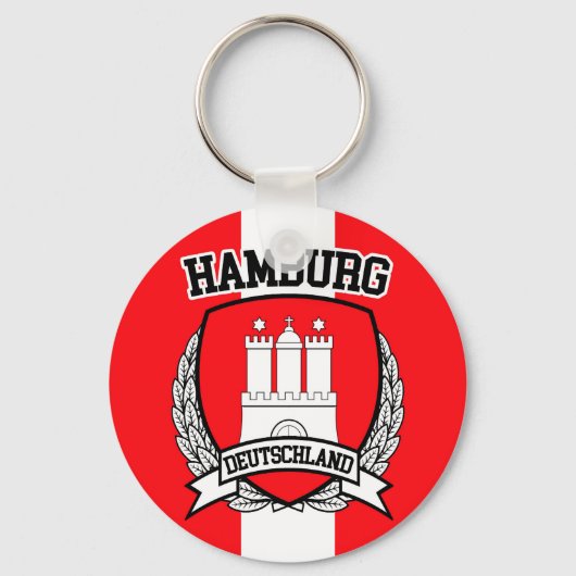 Hamburg Sleutelhanger (Voorkant)