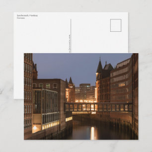 Hamburg Speicherstadt Briefkaart