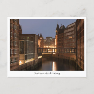 Hamburg Speicherstadt Briefkaart