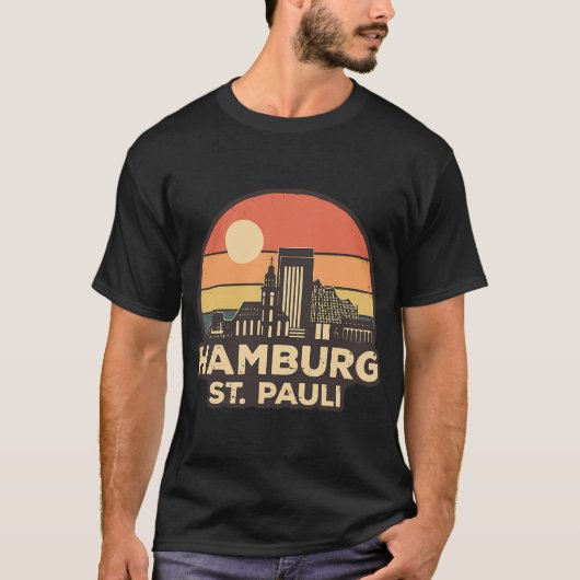 Hamburg - St Pauli T-shirt (Voorkant)
