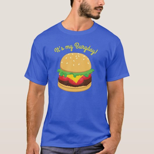 Hamburger Anniversaire Burger Burger T-shirt Burgd (Devant)