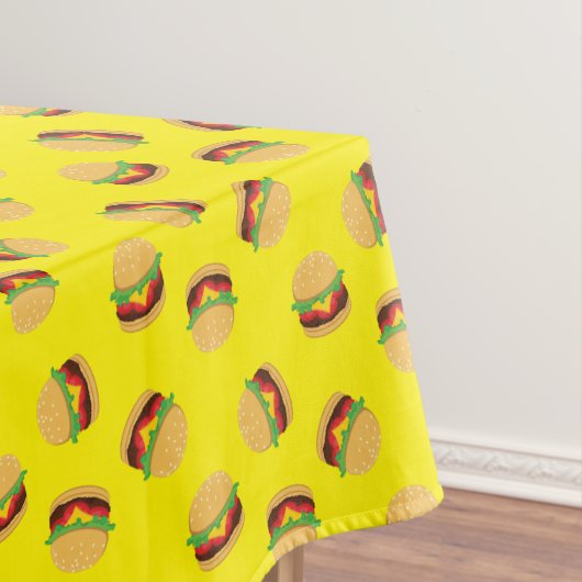 Hamburger Anniversaire Burger Nappe (In Situ)