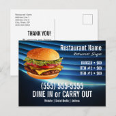 Hamburger Briefkaart (Voorkant / Achterkant)