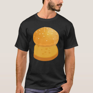 Hamburger Bun voor Halloween Hamburger Maker Group T-shirt