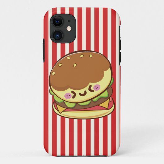 Hamburger Case-Mate iPhone Case (Achterkant)