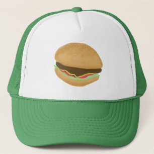 Hamburger Cheeseburger Burger Art Trucker Pet