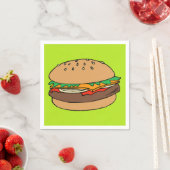 Hamburger-cocktailservet Servet (Insitu)