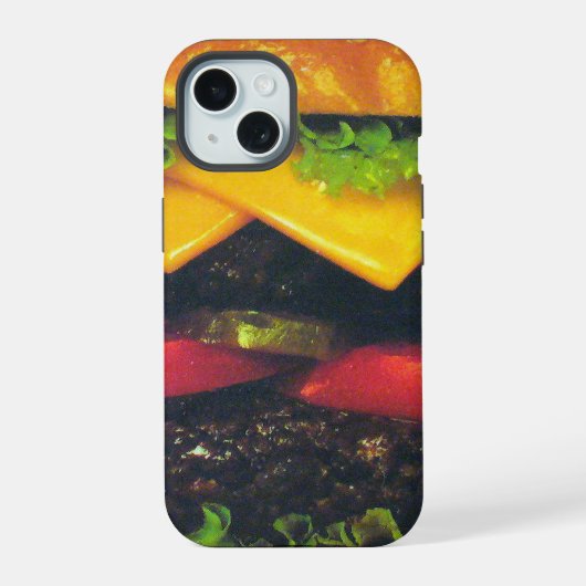 Hamburger de luxe double au fromage (Verso)