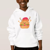 hamburger de noël moche père Noël cheeseburger (Devant)