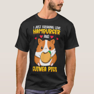 Hamburger en cavia t-shirt