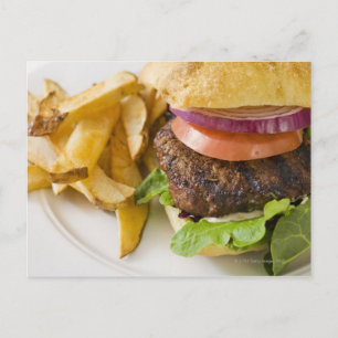 Hamburger- en Franstalige groeven Briefkaart