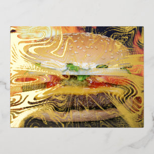 Hamburger Folie Uitnodiging Briefkaart