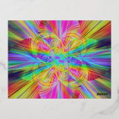 Hamburger Folie Uitnodiging Briefkaart (Achterkant)