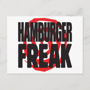 Hamburger Freak Briefkaart