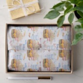 Hamburger Fries Fast Food BBQ Diner Tissuepapier (Geschenk)